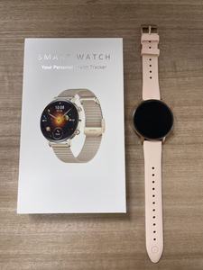 Reloj Inteligente MK96 con Pantalla AMOLED HD de 1.32 Pulgadas, Caja Circular de Metal, para Damas, Elegante, para Uso Diario en la Oficina, Venta al por Mayor de Fábrica - Product Image 2
