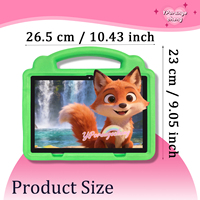 Nouvelle tablette éducative pour enfants YPORANGE 10,1 pouces MTK Octa Core 3 Go 64 Go Android 12 4000 mAh Écran capacitif Wi-Fi 5 GHz Antichoc