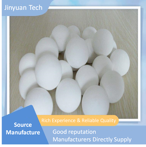 Bolas de cerámica de alúmina inerte de alta densidad Resistente a altas temperaturas Bajo desgaste para estufa de chorro caliente Medios de soporte refractarios - Product Image 4