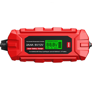 Chargeur de batterie automatique Intelligent 12V, 10 pièces, IP65, 4-120ah, petit, <span class=keywords><strong>2a</strong></span>, 4a, 6V, <span class=keywords><strong>STD</strong></span> 12V, AGM, GEL, au plomb, pour voiture au Lithium - Product Image 4
