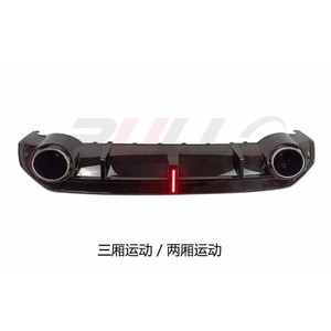Pare-chocs de voiture automatique pour Audi A3 <span class=keywords><strong>2021</strong></span> modifié en <span class=keywords><strong>RS3</strong></span> avec assemblage de pare-chocs avant, calandre, diffuseur arrière, tuyaux de queue - Product Image 2