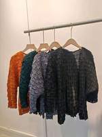 Blouson Bomber Plissé Miyake Haut de Gamme PY 2026 en Tissu Uni Fin à Capuche, Imprimé par Transfert Thermique, 100% Polyester, pour Femme, Collection Automne Décontractée