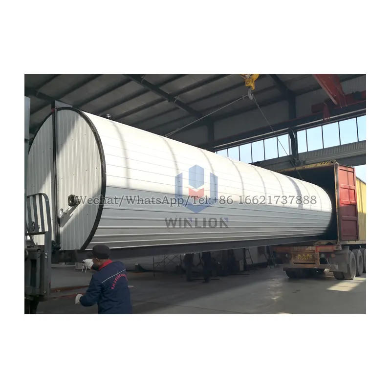 Burner Type Directly Heating Carbon Steel Asphalt Tank For Sale