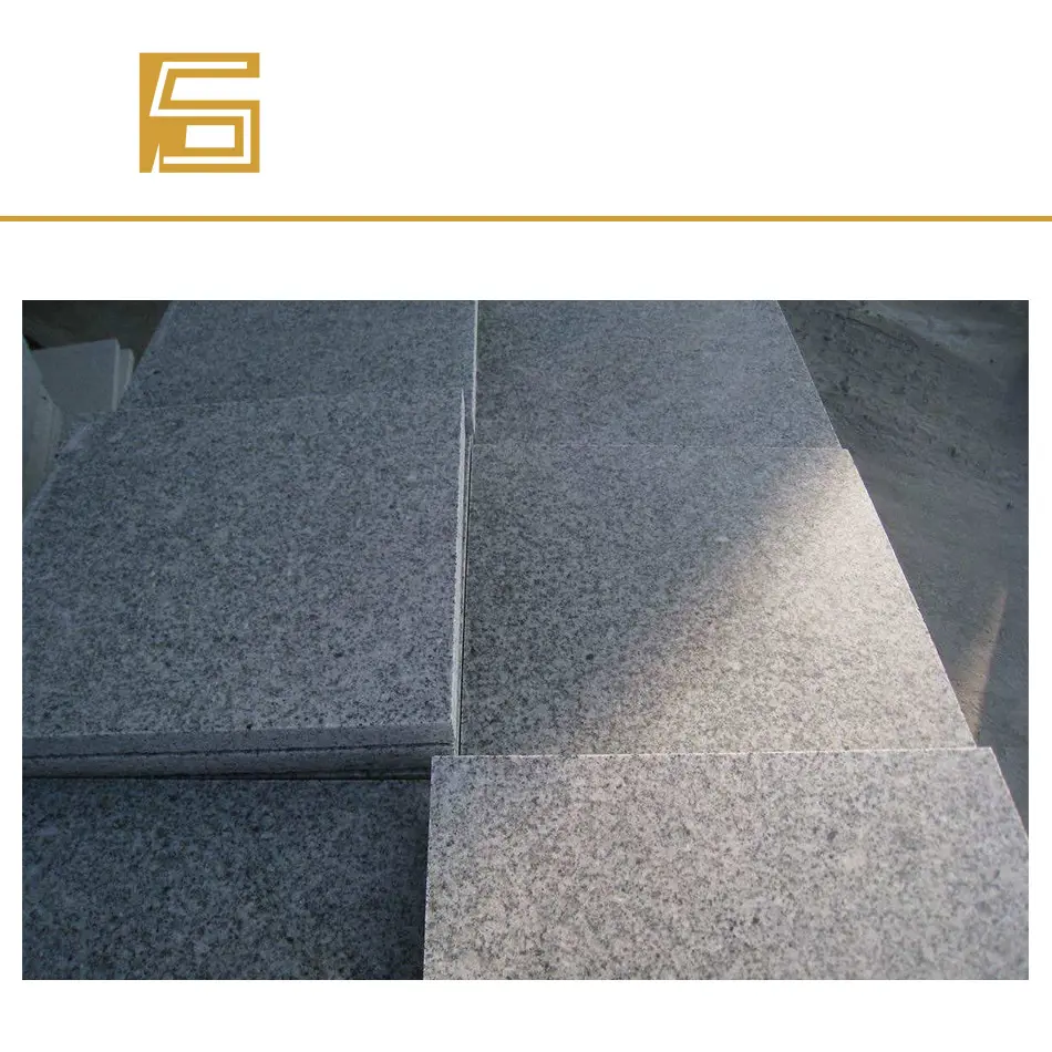 Beyaz granit G603, 20x30 cm rekabetçi granit fiyat, açık gri granit döşeme tedarikçiler ve üreticileri