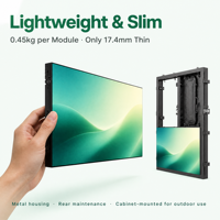 Módulo de Pantalla LED para Exteriores P2.5 P3 P4 P5, 320x160mm, IP65 Impermeable, 4200Hz, 4500-5000nits, Panel de Pantalla LED para Carteleras