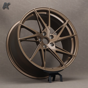Bronze pour <span class=keywords><strong>Ferrari</strong></span> 812 GTS/Superfast Roma Spider PCD 5x114.3 5x130 5x112 nouvel alliage forgé roue directionnelle monobloc jante - Product Image 3