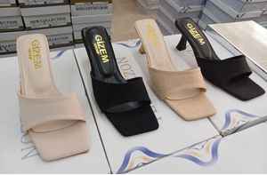 Chaussons Sandales Femmes Chaussures Talons Fins Chaussures Casual 5 CM Fabriqué en Turquie 36-40 - Product Image 2