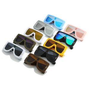 Y2k anagramme masque lunettes de soleil femmes tendance produits 2023 surdimensionné bouclier lunettes de soleil hommes marque de luxe mode une pièce lunettes - Product Image 6