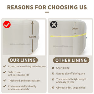 Baignoire de naissance gonflable pour bébé en PVC EN71, ensemble de <span class=keywords><strong>piscine</strong></span> de naissance à domicile pour les mamans avec doublure, pompe électrique, sac de rangement - Product Image 4