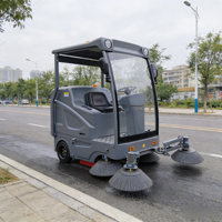 Mesin Penyapu Lantai Elektrik untuk Industri, Penyapu Lantai untuk Perawatan Tempat Parkir