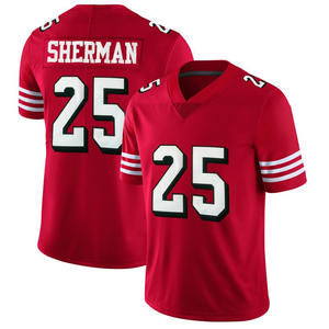 2025 Custom American Football Jersey Uniform San Francisco 49er Truien 25 Elijah Mitchell 16 Joe Montana Teams Voetbalshirt - Product Image 6