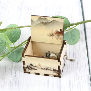 Horóscopo diseño <span class=keywords><strong>mejor</strong></span> madera cumpleaños caja Musical regalo hogar vacaciones artesanía decorativa - Product Image 5