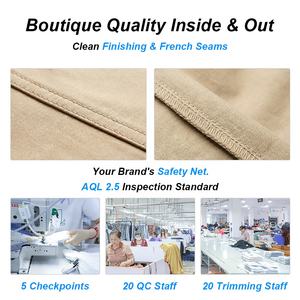 SHENGFU Abito Lungo Estivo da Donna con Spalline Sottili, Scollo a V, a Balze, Vestibilità Regolare, Stile Casual da Festa, Linea ad A, Personalizzato OEM, Vendita all'Ingrosso per Boutique - Product Image 4