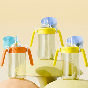 Biberón de 240 ml y 300 ml, Anticólicos, Antiderrames, con Tapa Abatible y Asas para la Transición de la Alimentación del Bebé, Apto para Lavavajillas - Product Image 6