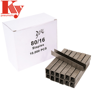 Factory Directly Supplies 21 Gauge Pneumatic Stainless Furniture Staple <strong>Zimba</strong> Pallet Nails 8016 Staplesr Pin - Product Image 3