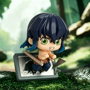 Authentique <span class=keywords><strong>Demon</strong></span> <span class=keywords><strong>Slayer</strong></span> Dimension Break Vol.1 Lot de 4 figurines miniatures <span class=keywords><strong>Chibi</strong></span> Break Frame en boîte mystère, objet de collection anime pour bureau, cadeau - Product Image 5