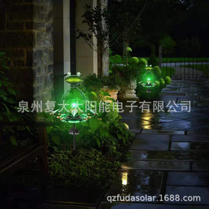 Lámpara Solar de Jardín con Forma de Rana LED, Lámpara de Estaca para Exteriores de Hierro Forjado, Resistente al Agua, Garantía de 2 Años - Product Image 4