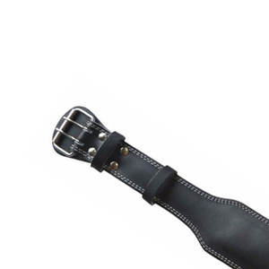 Ceintures de musculation en cuir PU de haute performance, réglables, respirantes, avec logo personnalisé, robustes, pour la musculation et l'entraînement physique. - Product Image 5