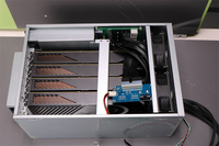 Carte mère serveur GPU de qualité supérieure PEX88096 4GPU PCIe 4.0 à faible consommation d'énergie, station d'extension interne