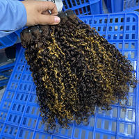 Haute Qualité Top Vendeur Bouclés Bundles de Cheveux Humains Tissage Brésilien Vague d'Eau Naturelle Remy Vierge Bundles de Cheveux Extension