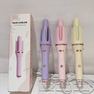 Hikvape – Fer à <span class=keywords><strong>boucler</strong></span> électrique portable professionnel rotatif <span class=keywords><strong>pour</strong></span> des boucles naturelles – Vente en gros - Product Image 1