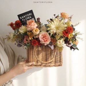 <span class=keywords><strong>Cesta</strong></span> <span class=keywords><strong>de</strong></span> <span class=keywords><strong>mimbre</strong></span> Natural y rústica para el hogar, decoración <span class=keywords><strong>de</strong></span> boda, fiesta, Festival, <span class=keywords><strong>Navidad</strong></span>, nueva moda - Product Image 2