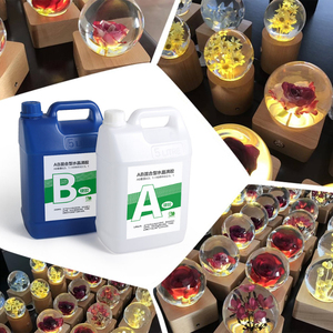 NGHỆ THUẬT Nhựa <span class=keywords><strong>Epoxy</strong></span> Cho Sơn/Geode/Đế Lót Ly Nghệ Thuật Tinh Bóng Thủ Công Mỹ Nghệ Bức Tranh AB Keo Dính - Product Image 6