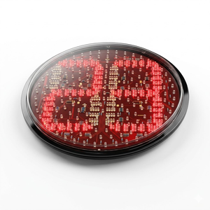 Module de feux de circulation <span class=keywords><strong>à</strong></span> <span class=keywords><strong>compte</strong></span> <span class=keywords><strong>à</strong></span> <span class=keywords><strong>rebours</strong></span> tricolores (rouge, jaune et vert) étanche IP66 400 mm DC12V du fabricant - Product Image 3