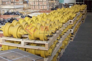Rouleau de chenille D4c D4e D4d <span class=keywords><strong>D5</strong></span> D5h D6c D6h D6d D6e, pièces de rechange pour machines, rouleau de chenille de <span class=keywords><strong>bulldozer</strong></span>, pièce de rechange pour train de roulement d'excavatrice - Product Image 4