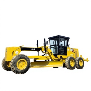 รถเกรดเดอร์มือสอง Caterpillar 140G ของแท้ ลดราคาพิเศษ พร้อมริปเปอร์และใบมีด สำหรับงานก่อสร้างถนน - Product Image 1