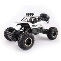 Voiture Télécommandée 4x4 RC en Alliage Plastique 1:12 1:16 avec Lumières LED 2.4G Buggy Tout-Terrain Garçons Jouets pour Enfants
