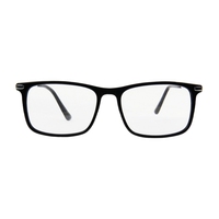 Montura Óptica de Acetato Cuadrada de Diseño Nuevo, Montura Completa de Metal, Estilo Clásico y Simple para Negocios, Unisex, para Todas las Formas de Rostro, Entrega Rápida