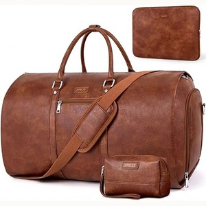 Free sample Travel Duffel Bag with <b>Shoe</b> Compartment Overnight Bag Carry on Gym Sports Weekender Bag <b>for</b> Men or <b>Women</b> Beige - Product Image 1