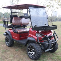 Nouveau design 2024 puissant chariot électrique en aluminium à 4 roues Club Car Golf Buggy à vendre