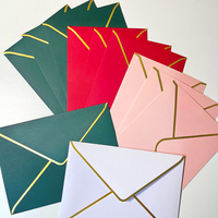Envelopes 5.25*7.25 "A7 amplop bisnis putih klasik V amplop Flap untuk undangan ulang tahun kertas kardus penyegelan diri