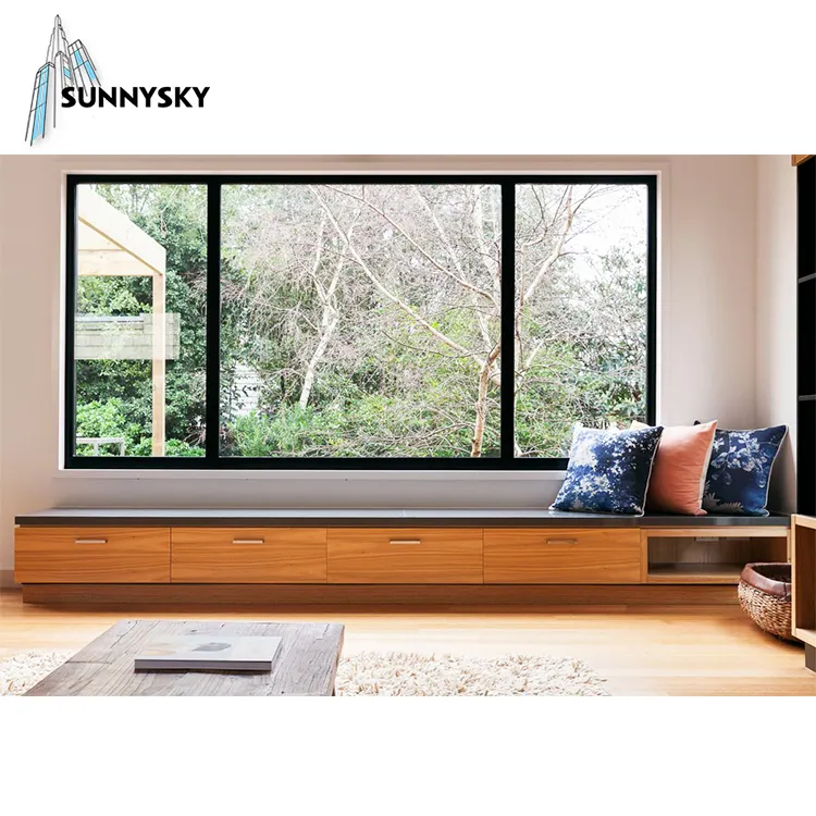Sunnysky custom לתקן אוורור תריסי אלומיניום קבוע windows למכירה