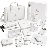 Set de Regalo de Agradecimiento para Personal Bancario, Kit de Recompensa para Empleados con Logotipo Personalizado, Mochila, Cuaderno, Taza y Accesorios de Oficina