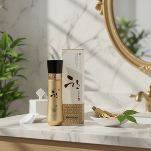 โทนเนอร์บำรุงผิวหน้า 3W CLINIC SEO DAM HAN PANAX GINSENG VITALIZING SKIN Elastic Facial Toner Liquid 125 มล. สำหรับทุกสภาพผิว ผสมไฮยาลูรอน จากเกาหลี - Product Image 3