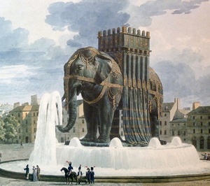 Moderno escultura al aire libre jardín decoración artesanía de Metal de bronce <span class=keywords><strong>Gran</strong></span> Fuente del elefante estatua - Product Image 3