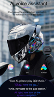 Y20 Max moto interphone casque casque HIFI stéréo antibruit sans fil HD Audio casque pour casque de moto