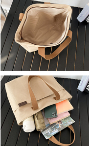 Sac en toile artistique pour femmes, cadeau promotionnel idéal pour les étudiants - Product Image 3