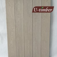 Planche de terrasse en composite bois-plastique (WPC) moderne, imperméable, antidérapante et écologique, 146x24mm, U-Timber, 2024