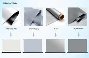 Écran de projection au sol de 92 pouces, longue portée ALR, anti-lumière ambiante - Product Image 5