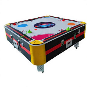 Mesa de Hockey de Aire para 4 Personas, Máquina de Hockey de Aire Metálica, Juego Interactivo que Funciona con Monedas, Máquina de Hockey para Sala de Juegos - Product Image 5