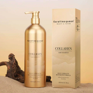 Set <span class=keywords><strong>Profesional</strong></span> de <span class=keywords><strong>Champú</strong></span> de Colágeno, Acondicionador, Mascarilla Capilar y Sérum Reparador con Tratamiento de Queratina para el Cuidado del Cabello - Product Image 2