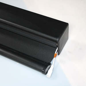 Rideaux zébrés motorisés au design moderne - Fonctionnement fluide jour et nuit pour appartement/fenêtre en <span class=keywords><strong>baie</strong></span> - Product Image 3