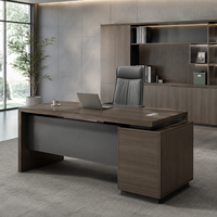 Muebles de Oficina, Escritorio de Oficina Moderno de Diseño, Escritorio de Oficina de 140 cm, Escritorios para Computadora