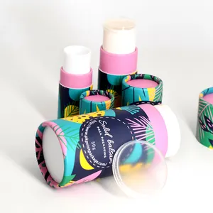 75ml deodorant stick behälter kosmetische twist up rohre deodorant stick nachfüllbare twist up container