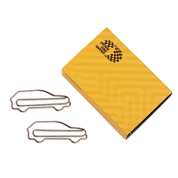 Promotionele Souvenir Briefpapier Items Voor Auto Custom Auto Vorm Paperclips Met Pakket