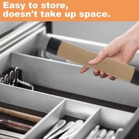 Tapis de cuisson en silicone épais, isolation thermique, anti-brûlure, accessoire pratique pour la cuisine à domicile